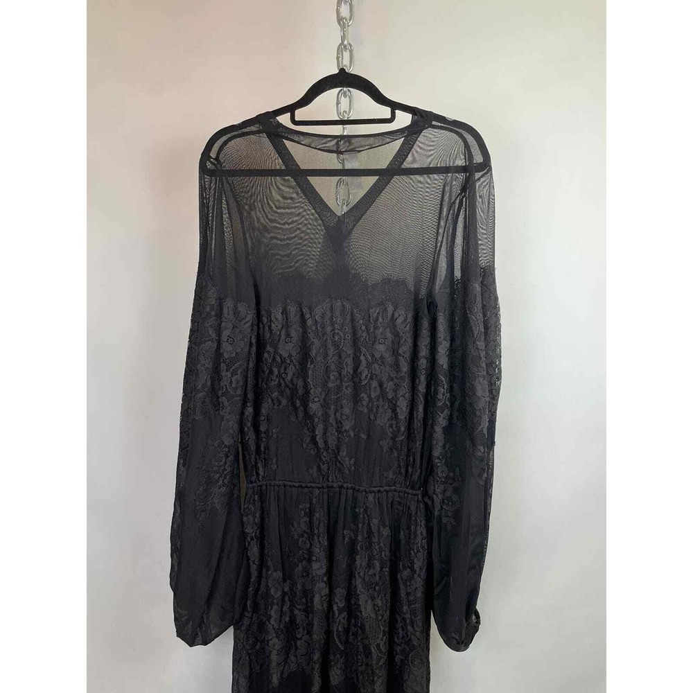NWT We Are HAH Royal HAHness Black Lace Maxi Dress Womens XS/S‎ MSRP $368 - Picture 7 of 16